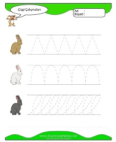 Çizgi Çalışma Sayfaları